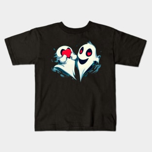 Two Ghosts in love Kids T-Shirt